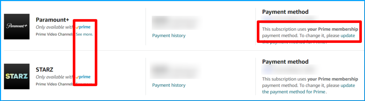 How to check discount amazon prime channel subscriptions