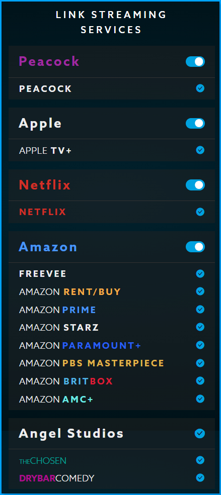 Connect starz to online amazon